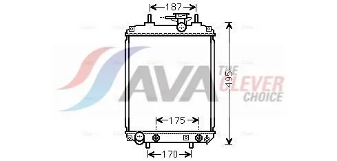 Radiator, engine cooling