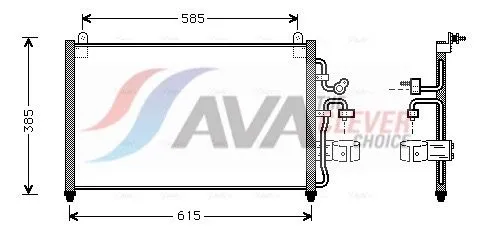 Condenser, air conditioning