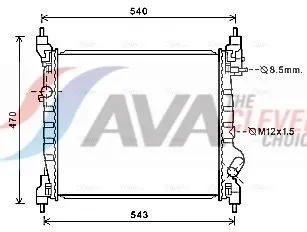 Radiator, engine cooling