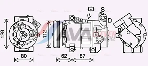 Compressor, air conditioning