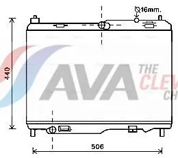 Radiator, engine cooling