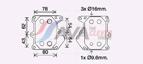 Oil Cooler, engine oil