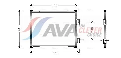 Condenser, air conditioning