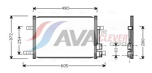Condenser, air conditioning
