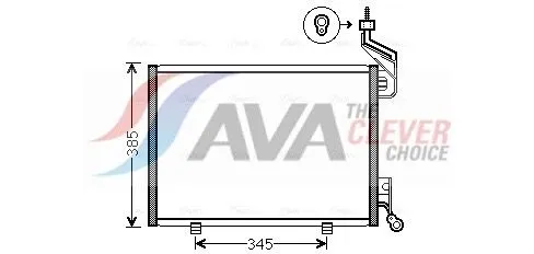 Condenser, air conditioning