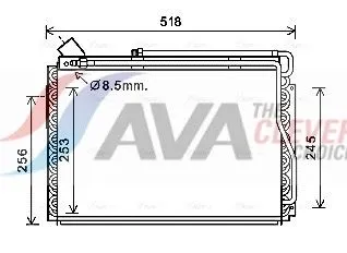 Condenser, air conditioning