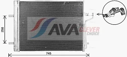Condenser, air conditioning