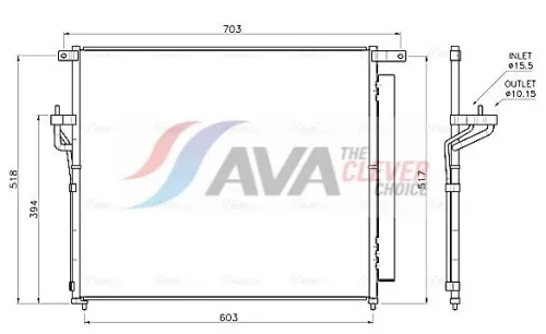 Condenser, air conditioning