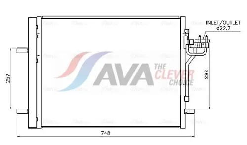 Condenser, air conditioning