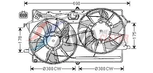 Fan, engine cooling
