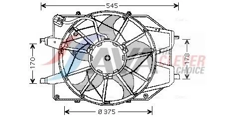 Fan, engine cooling