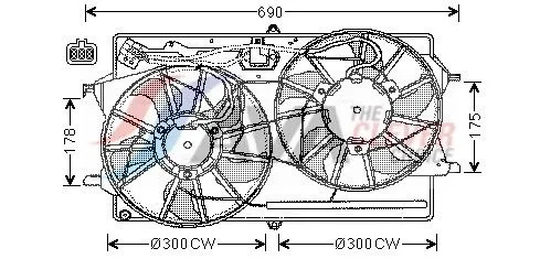 Fan, engine cooling