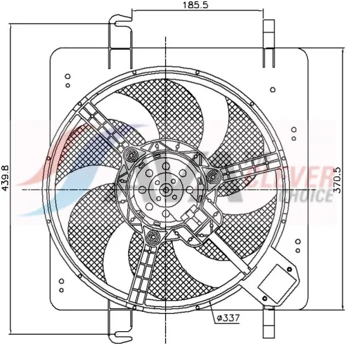 Fan, engine cooling