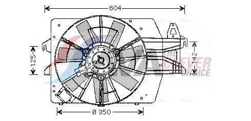 Fan, engine cooling