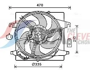 Fan, engine cooling