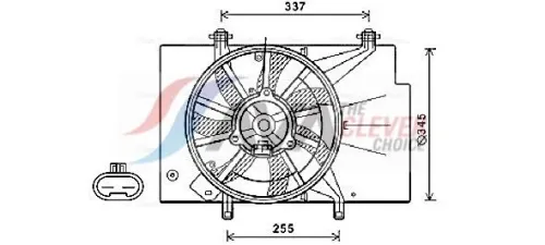 Fan, engine cooling