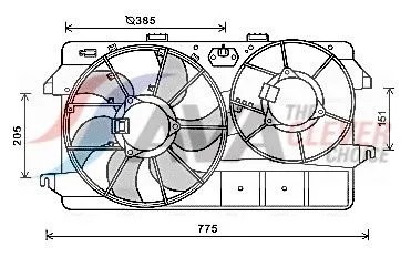 Fan, engine cooling