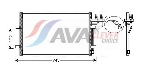 Condenser, air conditioning