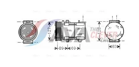 Compressor, air conditioning
