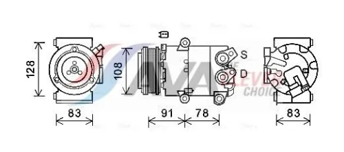 Compressor, air conditioning