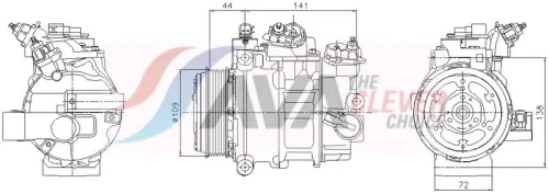 Compressor, air conditioning