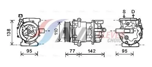 Compressor, air conditioning
