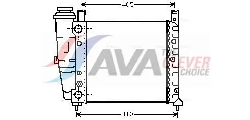 Radiator, engine cooling