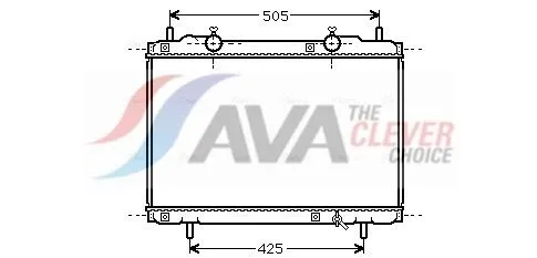 Radiator, engine cooling