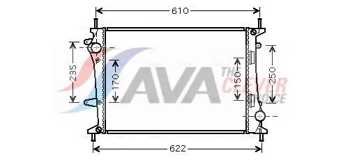 Radiator, engine cooling