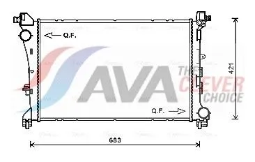 Radiator, engine cooling