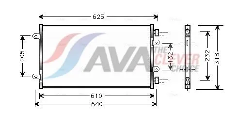 Condenser, air conditioning