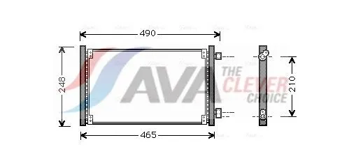 Condenser, air conditioning