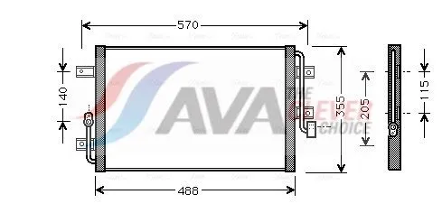 Condenser, air conditioning