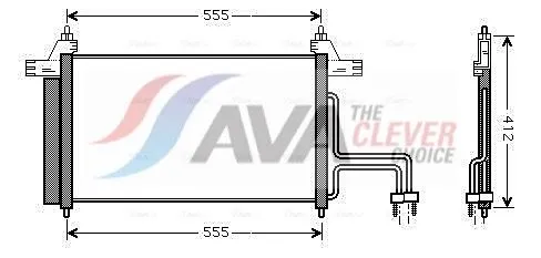 Condenser, air conditioning