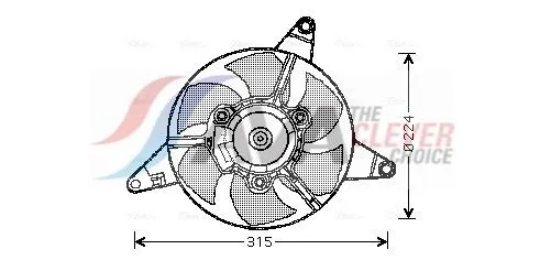 Fan, engine cooling