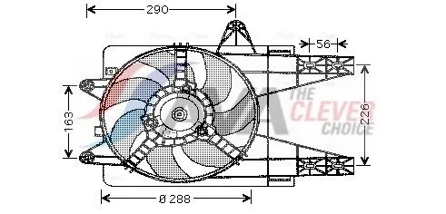 Fan, engine cooling