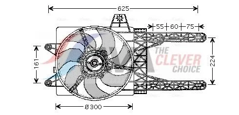 Fan, engine cooling