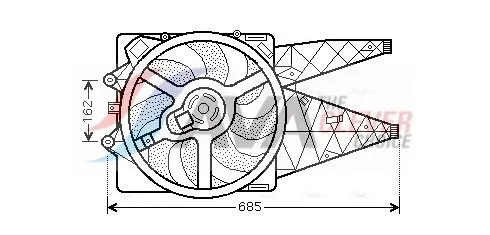 Fan, engine cooling