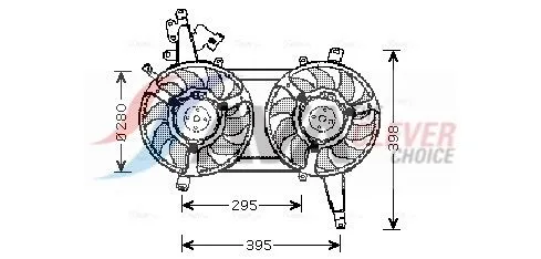 Fan, engine cooling