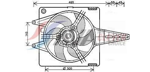Fan, engine cooling