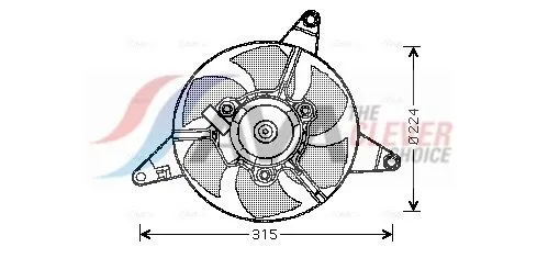 Fan, engine cooling