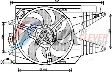 Fan, engine cooling