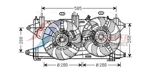 Fan, engine cooling
