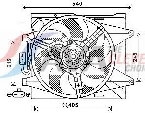 Fan, engine cooling