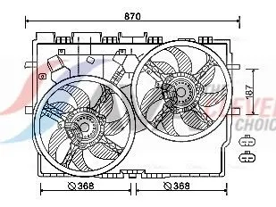 Fan, engine cooling
