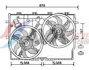 Fan, engine cooling