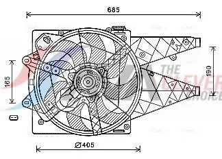 Fan, engine cooling