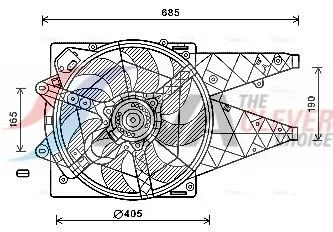 Fan, engine cooling