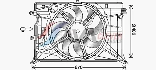 Fan, engine cooling