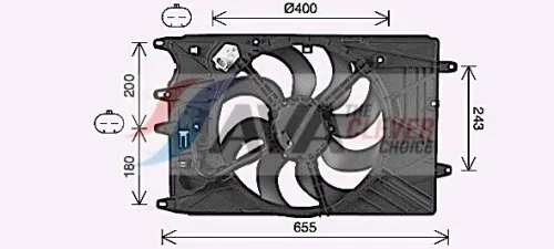 Fan, engine cooling